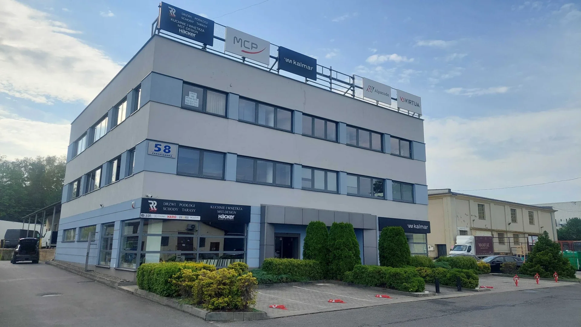 Siedziba CBRIT przy ul. Zakopiańskiej 58 w Krakowie